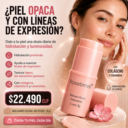 RoseTimes - Hidratador Facial con Acción Rejuvenecedora